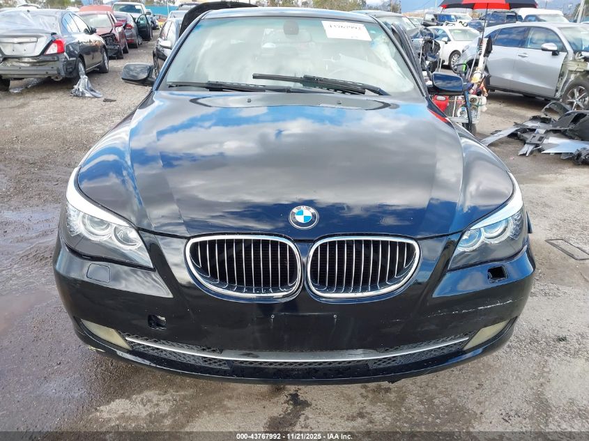 2008 BMW 528I VIN: WBANU53558CT19741 Lot: 43767992