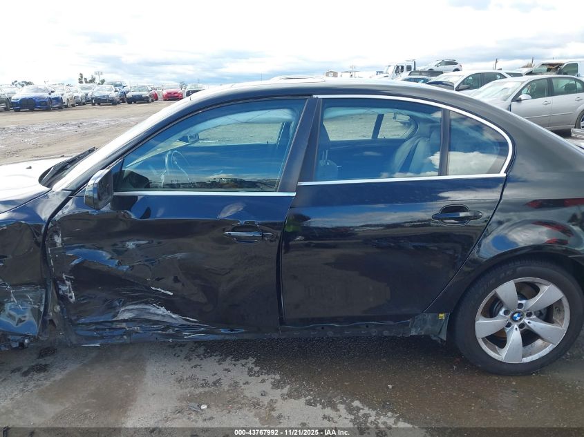 2008 BMW 528I VIN: WBANU53558CT19741 Lot: 43767992