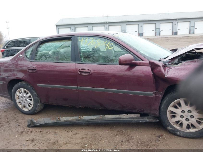 2004 Chevrolet Impala VIN: 2G1WF52E349413002 Lot: 43768046