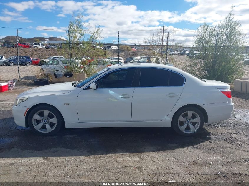 2008 BMW 528 I VIN: WBANU53598C110955 Lot: 43768096