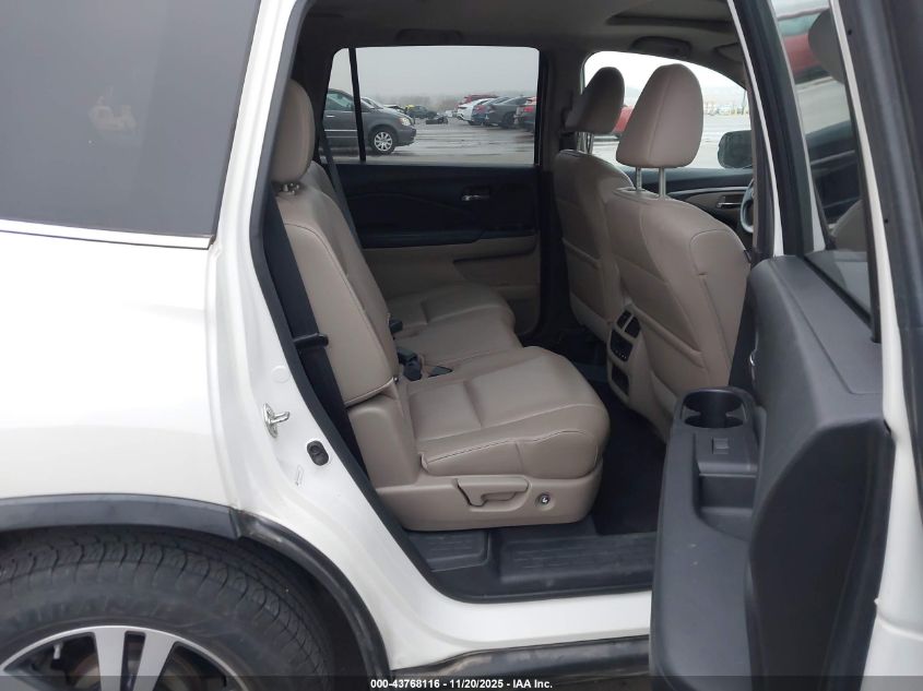 2016 Honda Pilot Ex-L VIN: 5FNYF6H63GB025967 Lot: 43768116