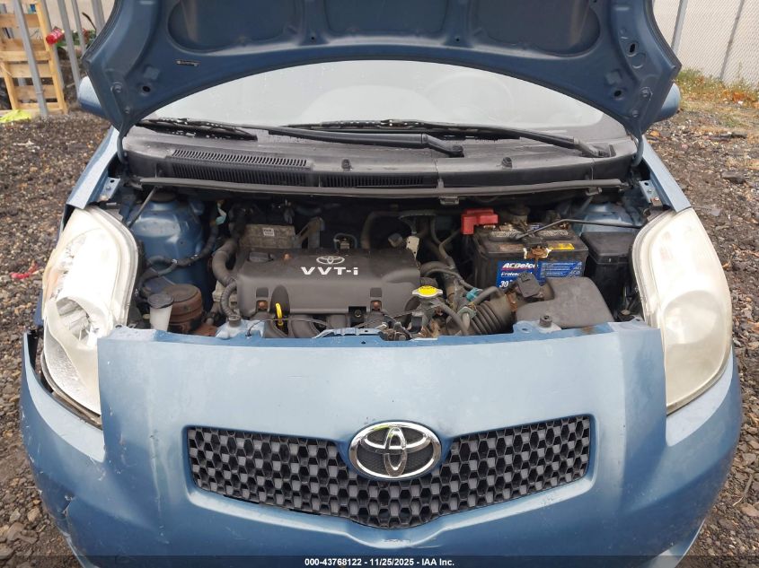 2007 Toyota Yaris VIN: JTDJT923775058837 Lot: 43768122