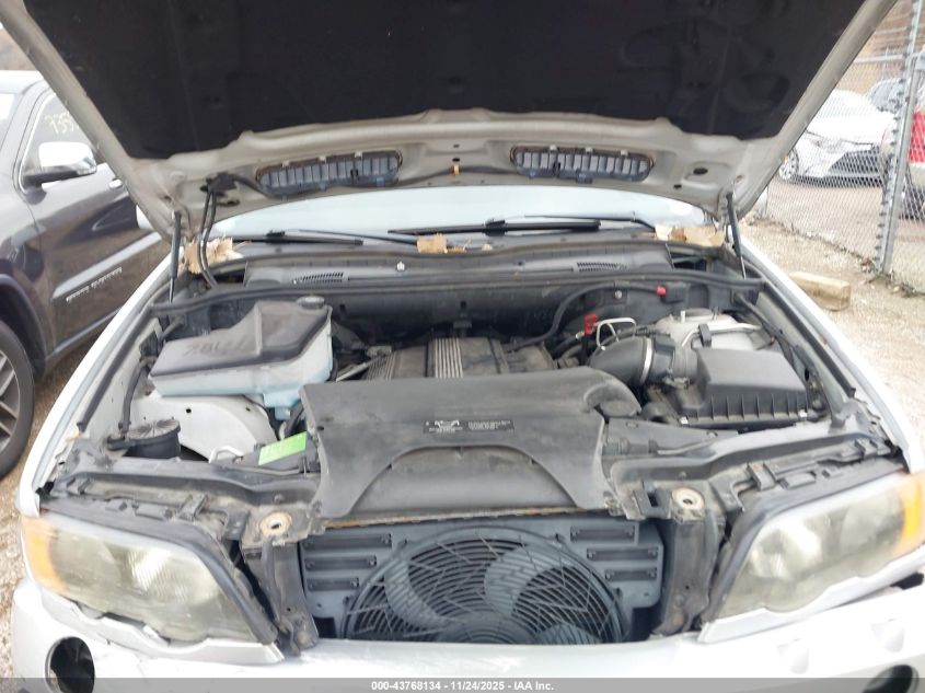 2002 BMW X5 3.0I VIN: 5UXFA53502LP46962 Lot: 43768134