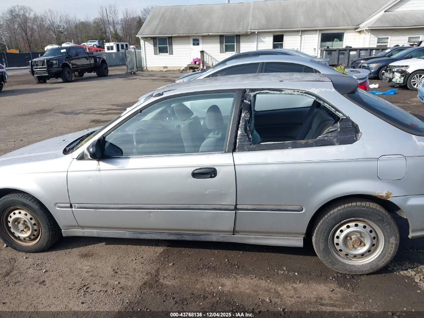 1996 Honda Civic Cx VIN: 2HGEJ6422TH113368 Lot: 43768136