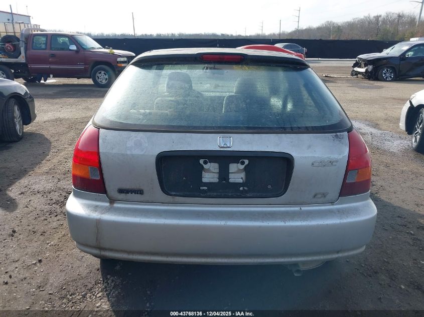 1996 Honda Civic Cx VIN: 2HGEJ6422TH113368 Lot: 43768136