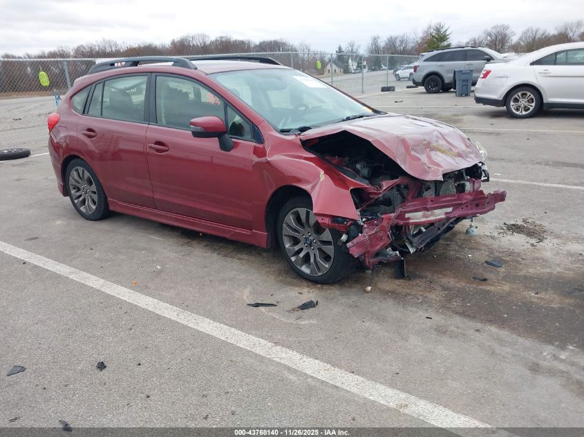 SUBARU IMPREZA 2.0I SPORT PREMIUM