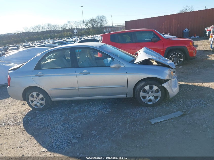 2006 Kia Spectra Ex/Lx/Sx VIN: KNAFE122665297476 Lot: 43768168