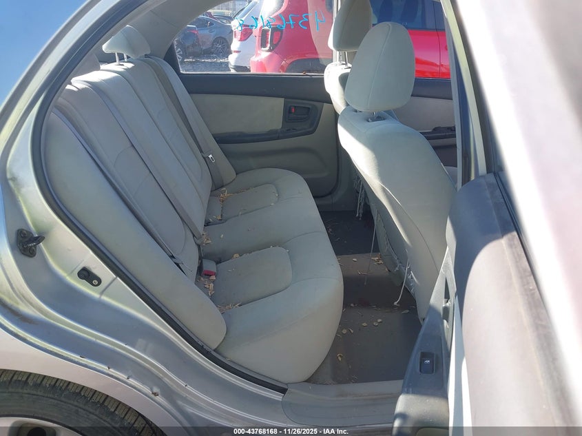 2006 Kia Spectra Ex/Lx/Sx VIN: KNAFE122665297476 Lot: 43768168