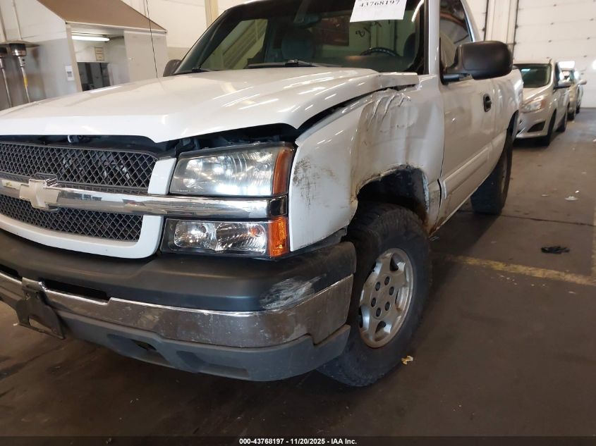 2003 Chevrolet Silverado 1500 Ls VIN: 1GCEK14T93Z176328 Lot: 43768197