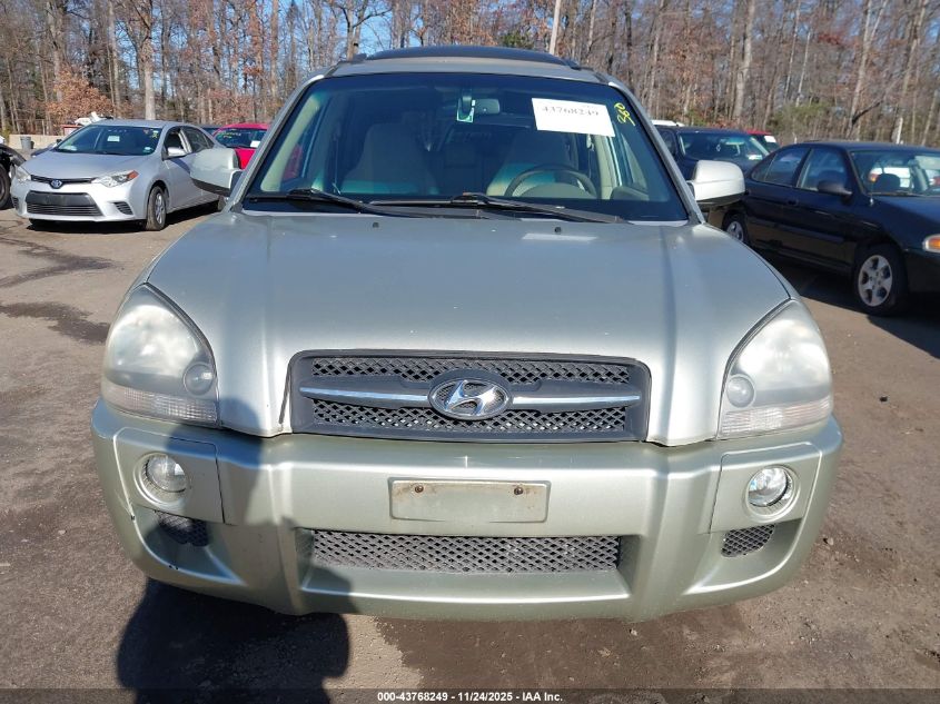 2006 Hyundai Tucson Gls/Limited VIN: KM8JN72D96U436356 Lot: 43768249