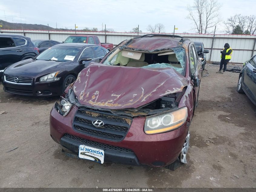 2009 Hyundai Santa Fe Gls VIN: 5NMSG13D69H288824 Lot: 43768269