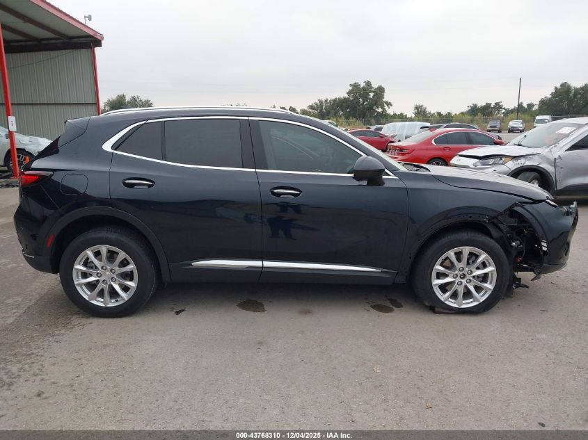 2021 Buick Envision Fwd Preferred VIN: LRBAZLR4XMD109306 Lot: 43768310