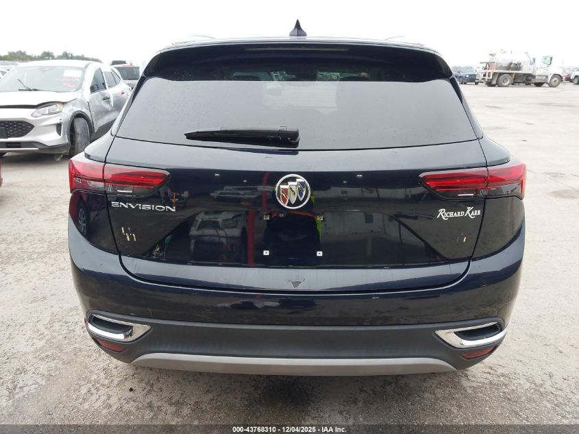 2021 Buick Envision Fwd Preferred VIN: LRBAZLR4XMD109306 Lot: 43768310