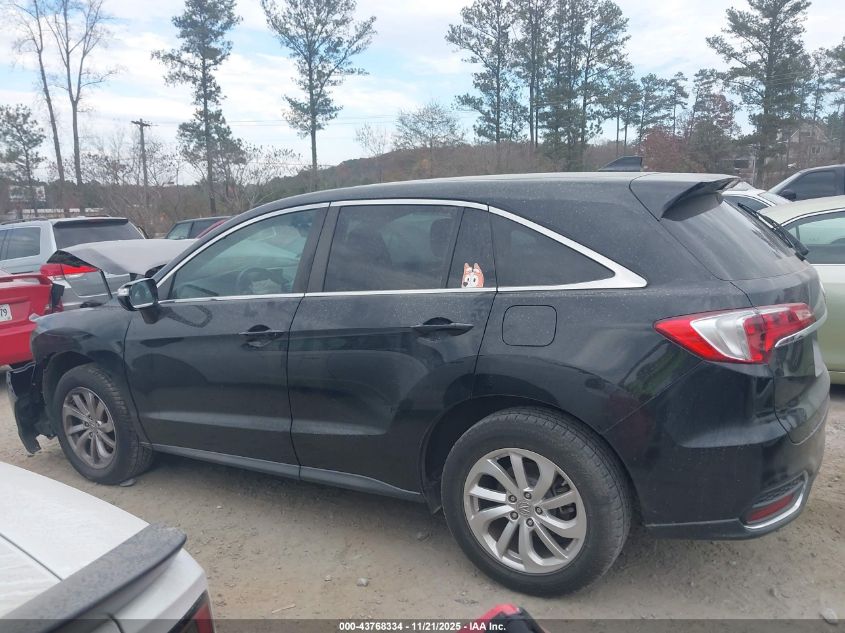 2016 Acura Rdx Acurawatch Plus Pkg VIN: 5J8TB3H36GL009478 Lot: 43768334