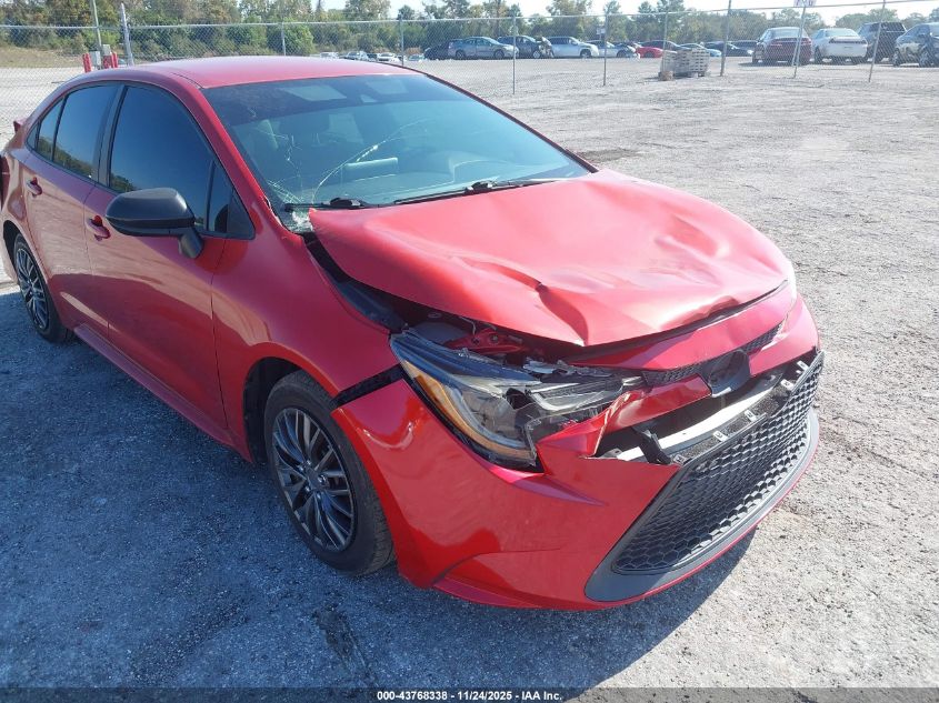 2021 Toyota Corolla Le VIN: 5YFEPMAE4MP181747 Lot: 43768338