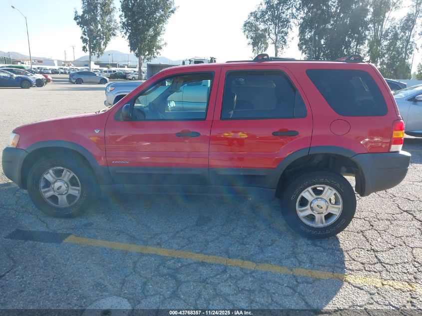 2002 Ford Escape Xlt VIN: 1FMYU03172KC48258 Lot: 43768357