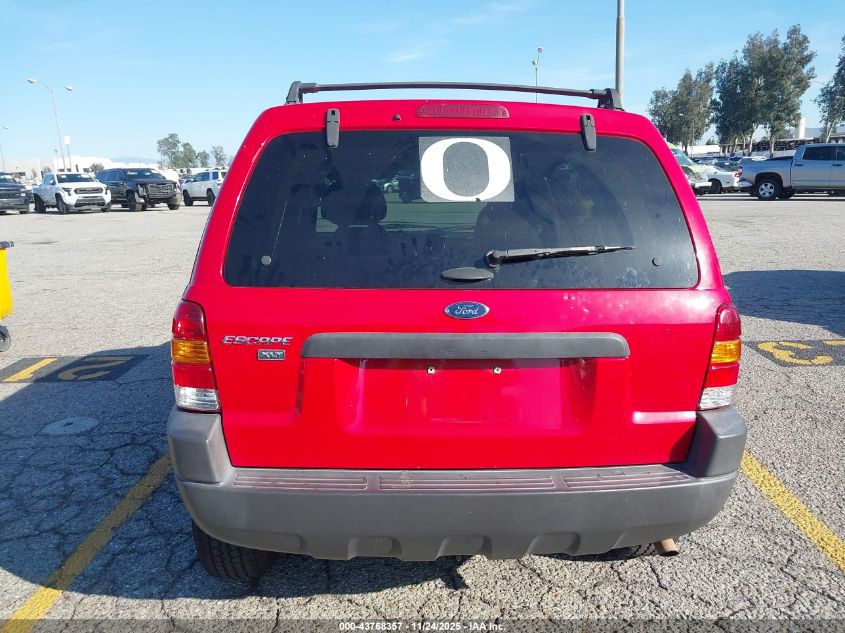 2002 Ford Escape Xlt VIN: 1FMYU03172KC48258 Lot: 43768357