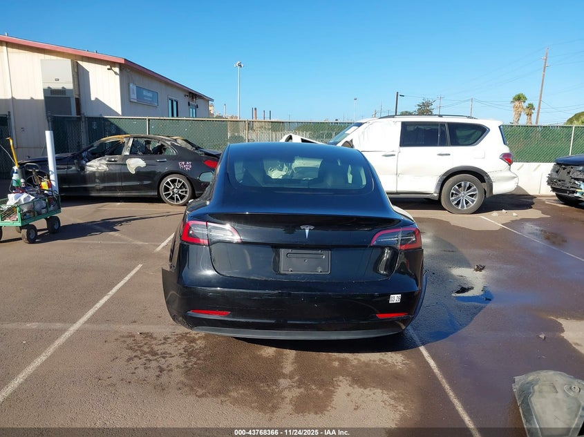 2023 Tesla Model 3 Rear-Wheel Drive VIN: 5YJ3E1EA6PF458675 Lot: 43768366
