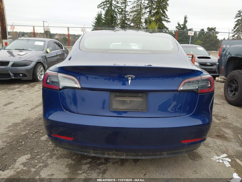 2020 Tesla Model 3 Standard Range Plus Rear-Wheel Drive/Standard Range Rear-Wheel Drive VIN: 5YJ3E1EA6LF631170 Lot: 43768379