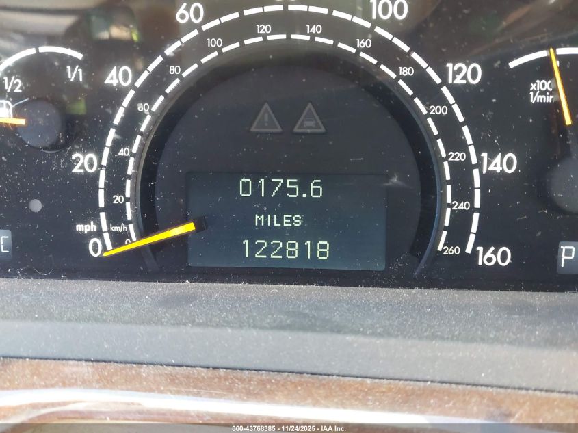 2002 Mercedes-Benz S 500 VIN: WDBNG75J02A290554 Lot: 43768385