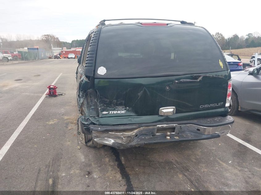 2002 Chevrolet Tahoe Ls VIN: 1GNEC13Z82J102146 Lot: 43768411