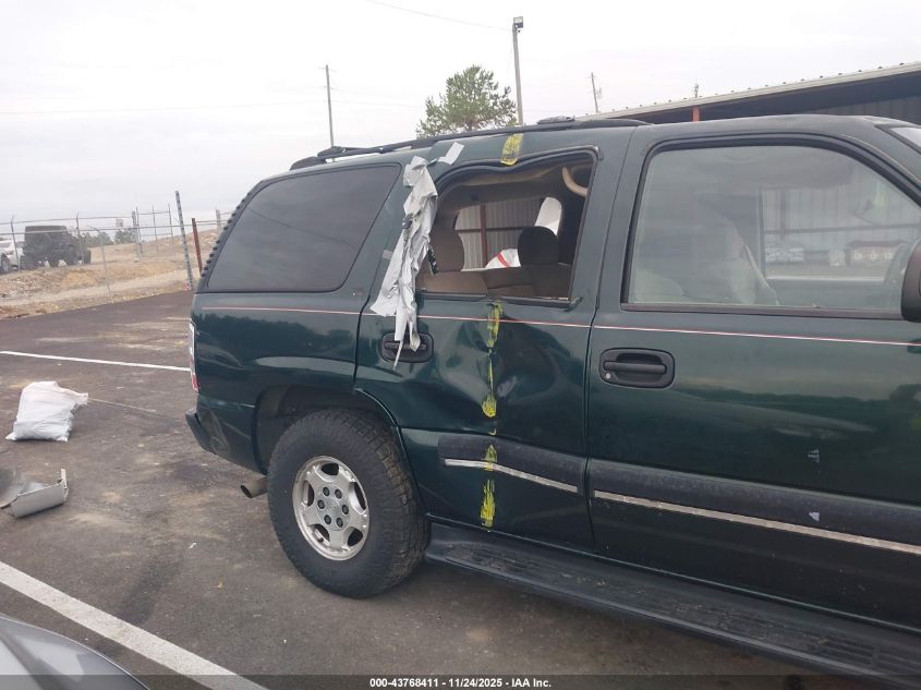 2002 Chevrolet Tahoe Ls VIN: 1GNEC13Z82J102146 Lot: 43768411