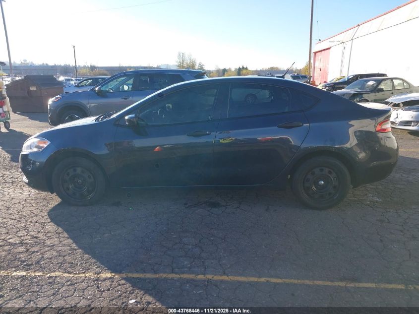 2013 Dodge Dart Se VIN: 1C3CDFAA1DD303156 Lot: 43768446