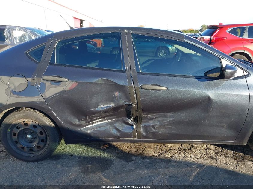 2013 Dodge Dart Se VIN: 1C3CDFAA1DD303156 Lot: 43768446