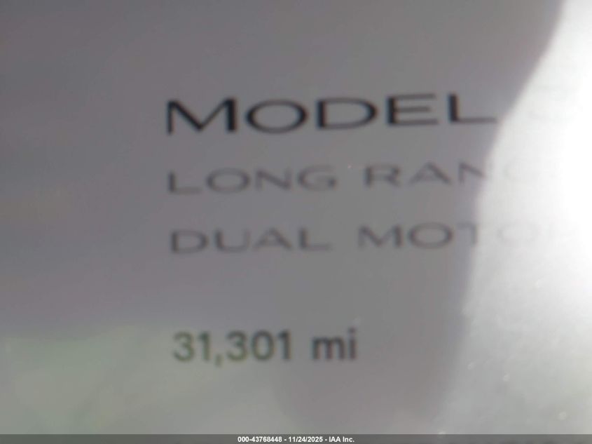 2022 Tesla Model 3 Long Range Dual Motor All-Wheel Drive VIN: 5YJ3E1EB2NF194649 Lot: 43768448