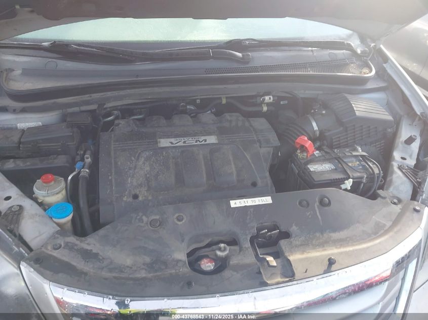 2010 Honda Odyssey Ex-L VIN: 5FNRL3H70AB034749 Lot: 43768543