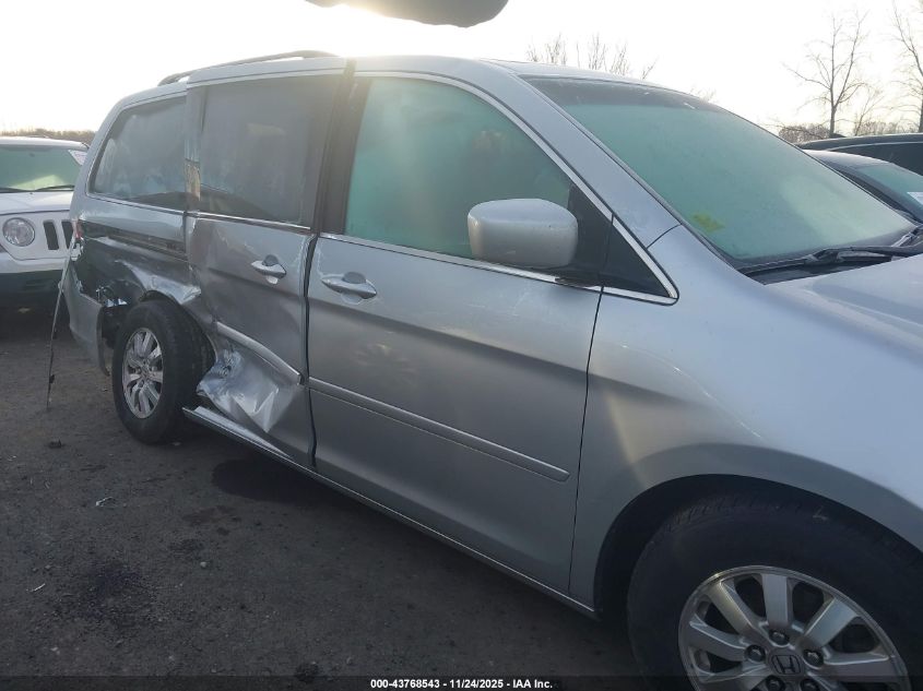 2010 Honda Odyssey Ex-L VIN: 5FNRL3H70AB034749 Lot: 43768543