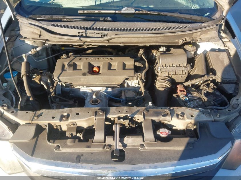 2012 Honda Civic Natural Gas VIN: 19XFB5F57CE000576 Lot: 43768544