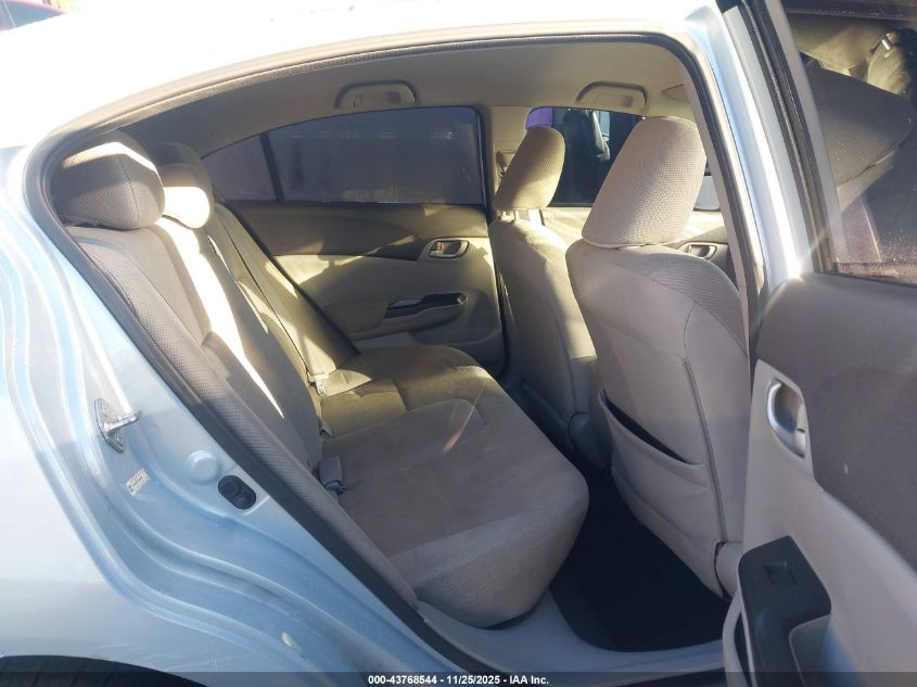 2012 Honda Civic Natural Gas VIN: 19XFB5F57CE000576 Lot: 43768544