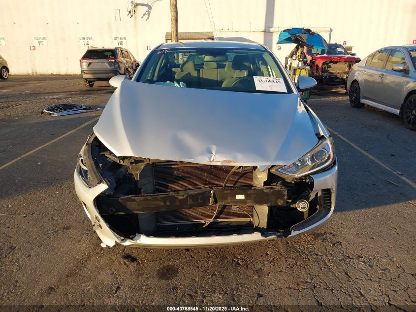 2017 Hyundai Elantra Se VIN: KMHD74LFXHU412737 Lot: 43768545