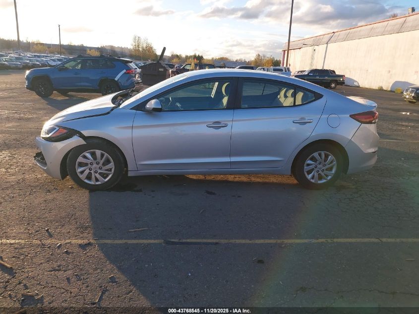 2017 Hyundai Elantra Se VIN: KMHD74LFXHU412737 Lot: 43768545