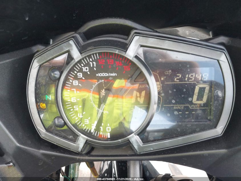 2021 Kawasaki Ex400 VIN: JKAEXKG17MDAA9278 Lot: 43768569