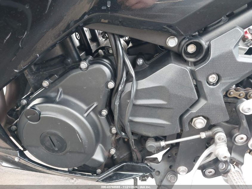 2021 Kawasaki Ex400 VIN: JKAEXKG17MDAA9278 Lot: 43768569