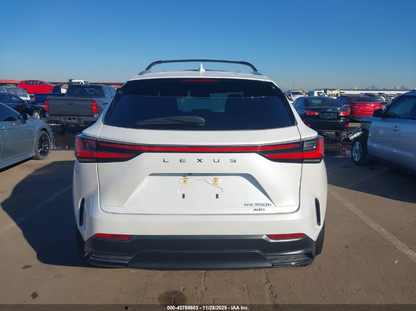2024 Lexus Nx 350H VIN: 2T2AKCEZ9RC018275 Lot: 43768603