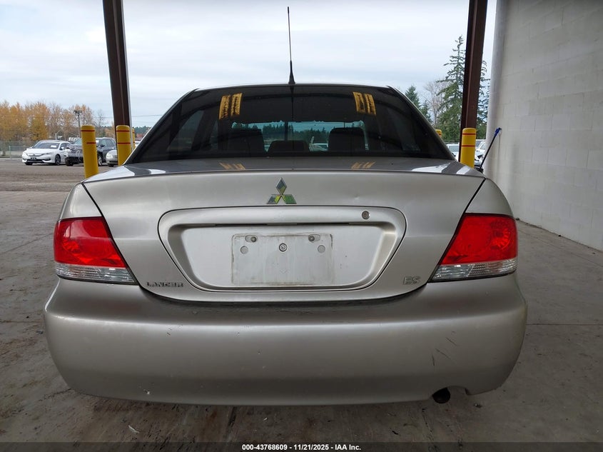 2007 Mitsubishi Lancer Es VIN: JA3AJ26E67U016740 Lot: 43768609