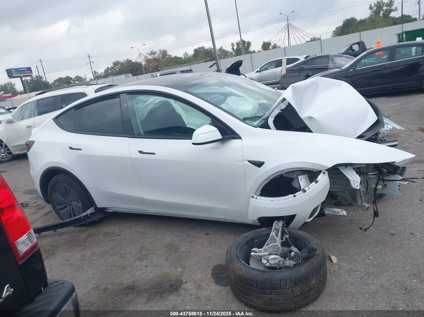2026 Tesla Model Y Long Range Dual Motor All-Wheel Drive VIN: 7SAYGDED6TA496803 Lot: 43768618