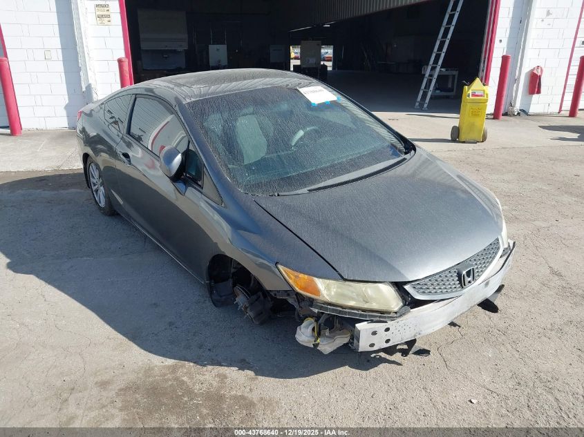 2012 Honda Civic Ex VIN: 2HGFG3B8XCH524624 Lot: 43768640
