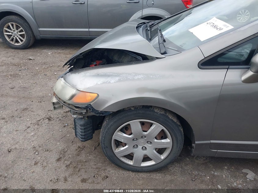 2008 Honda Civic Lx VIN: 2HGFA16588H513005 Lot: 43768649