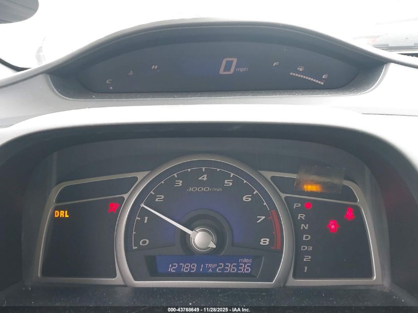 2008 Honda Civic Lx VIN: 2HGFA16588H513005 Lot: 43768649