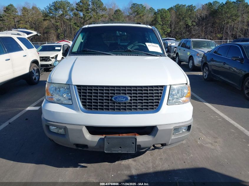 2003 Ford Expedition Xlt VIN: 1FMPU16L73LB31645 Lot: 43768666