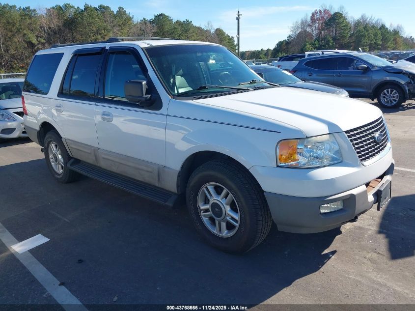 2003 Ford Expedition Xlt VIN: 1FMPU16L73LB31645 Lot: 43768666