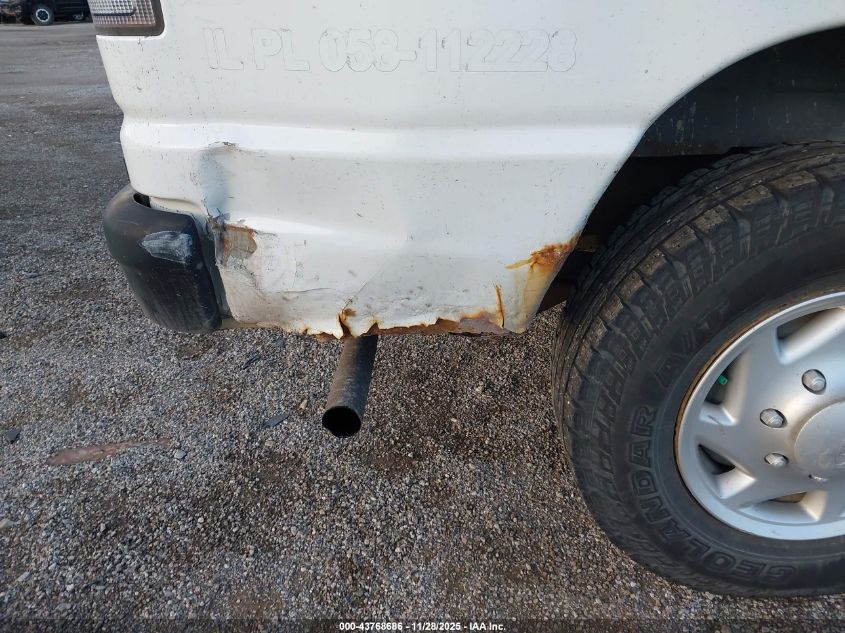 2008 Ford E-250 Commercial/Recreational VIN: 1FTNE24W58DA97699 Lot: 43768686