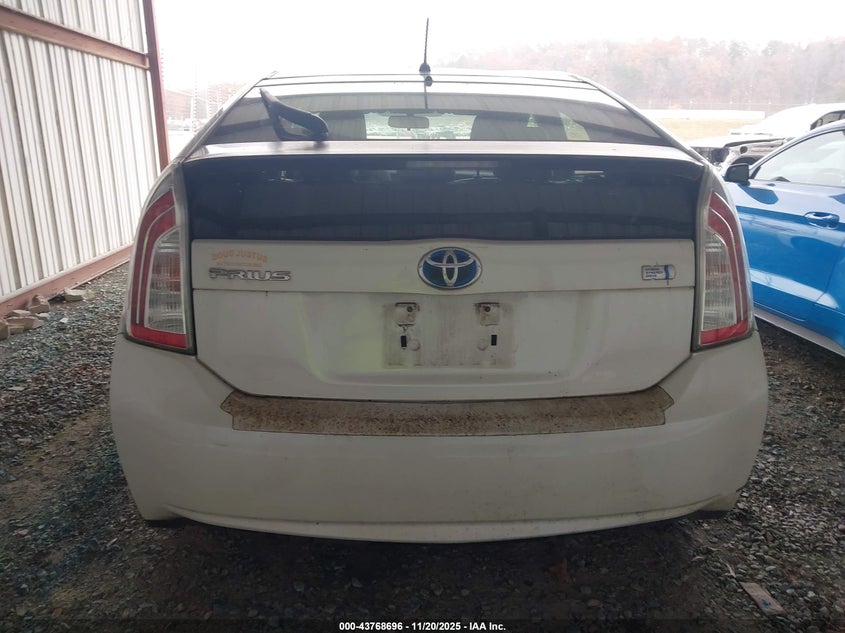 2013 Toyota Prius Two VIN: JTDKN3DU0D5674991 Lot: 43768696