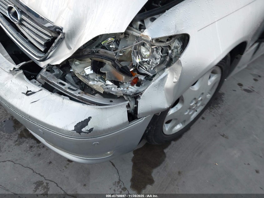 2006 Lexus Ls 430 VIN: JTHBN36F265038024 Lot: 43768697