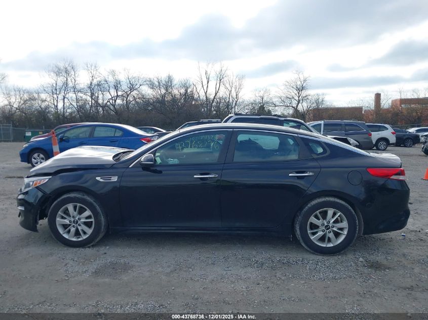 2018 Kia Optima Lx VIN: 5XXGT4L33JG245653 Lot: 43768736
