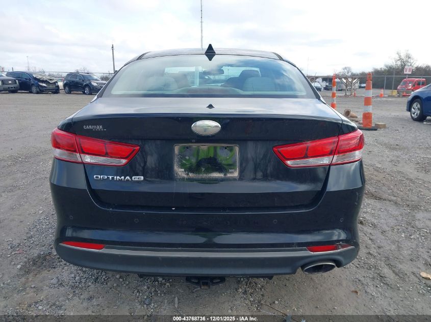 2018 Kia Optima Lx VIN: 5XXGT4L33JG245653 Lot: 43768736